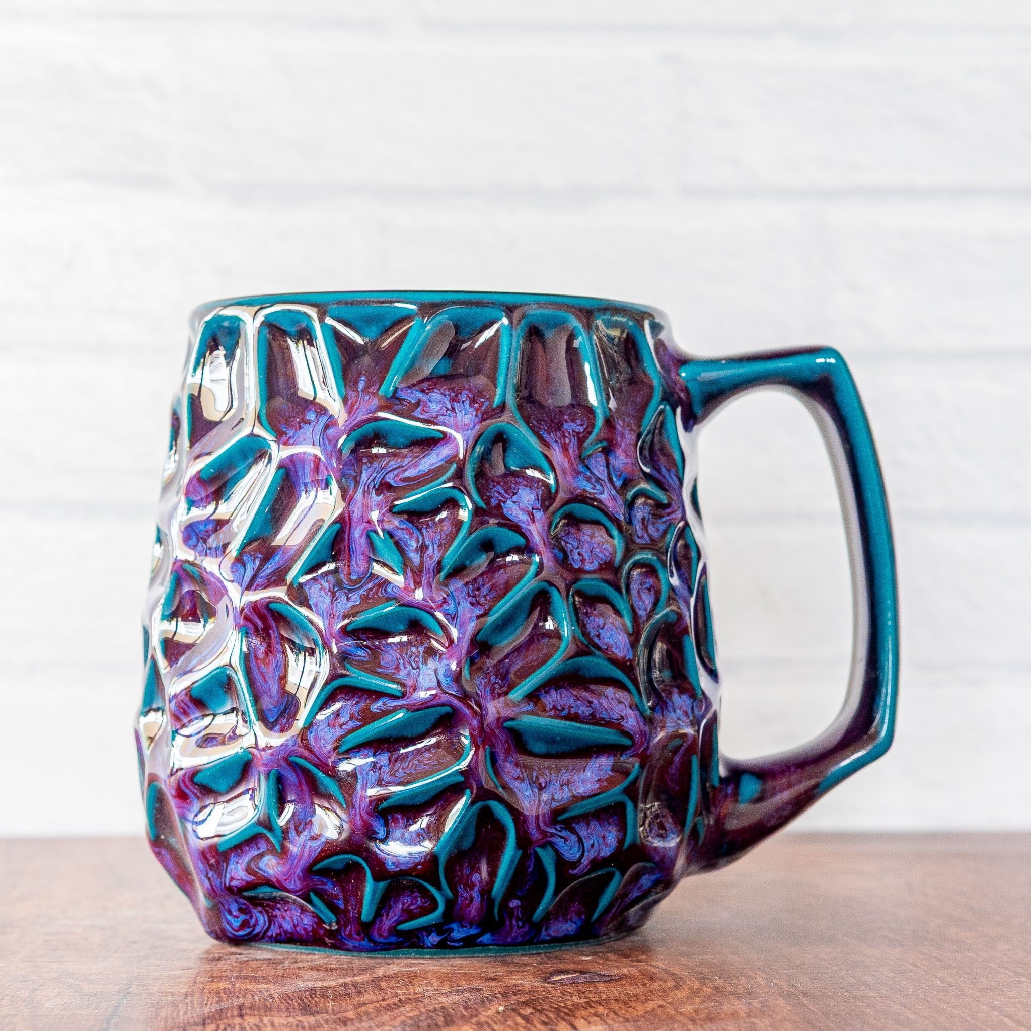 16oz Voronoi Mug - Hammerly Ceramics