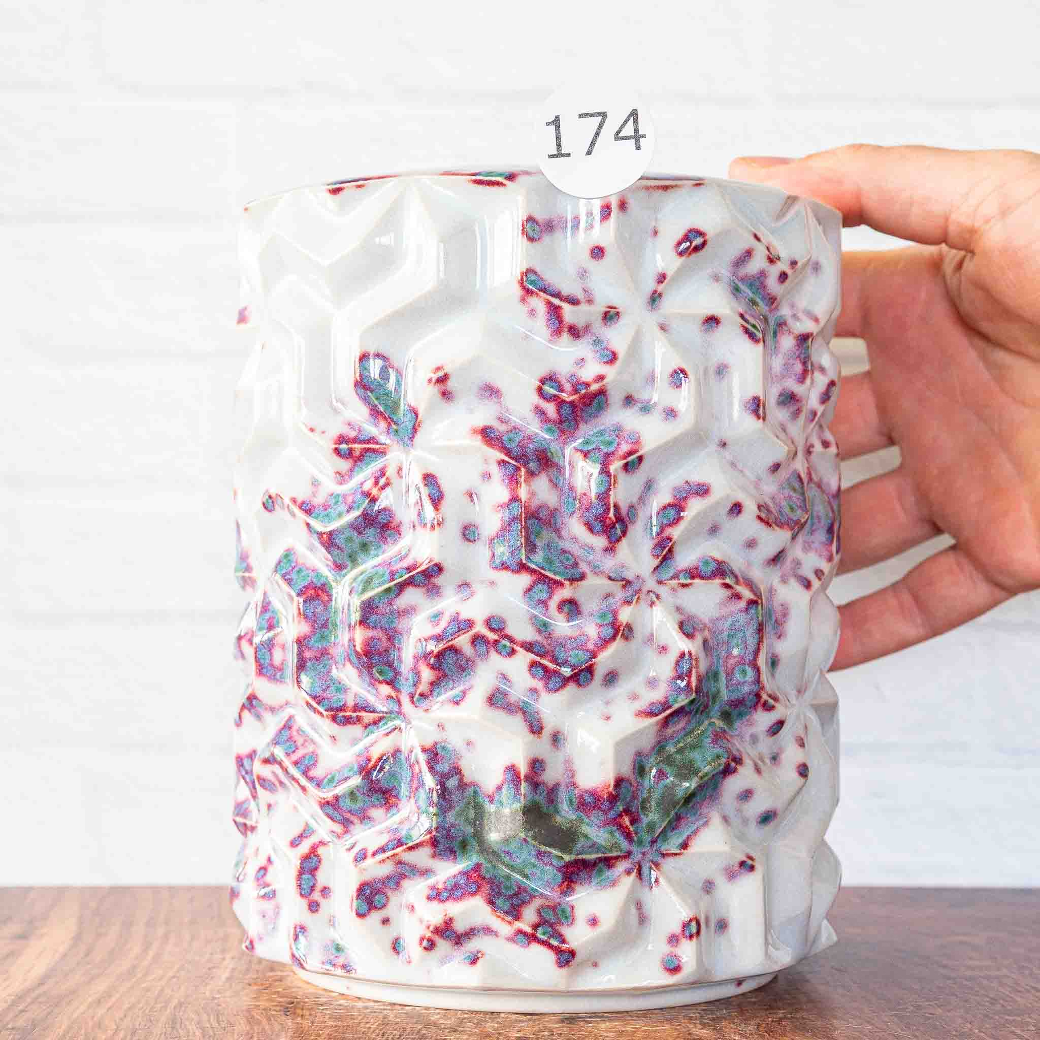 #174 - Short Triweave Vase