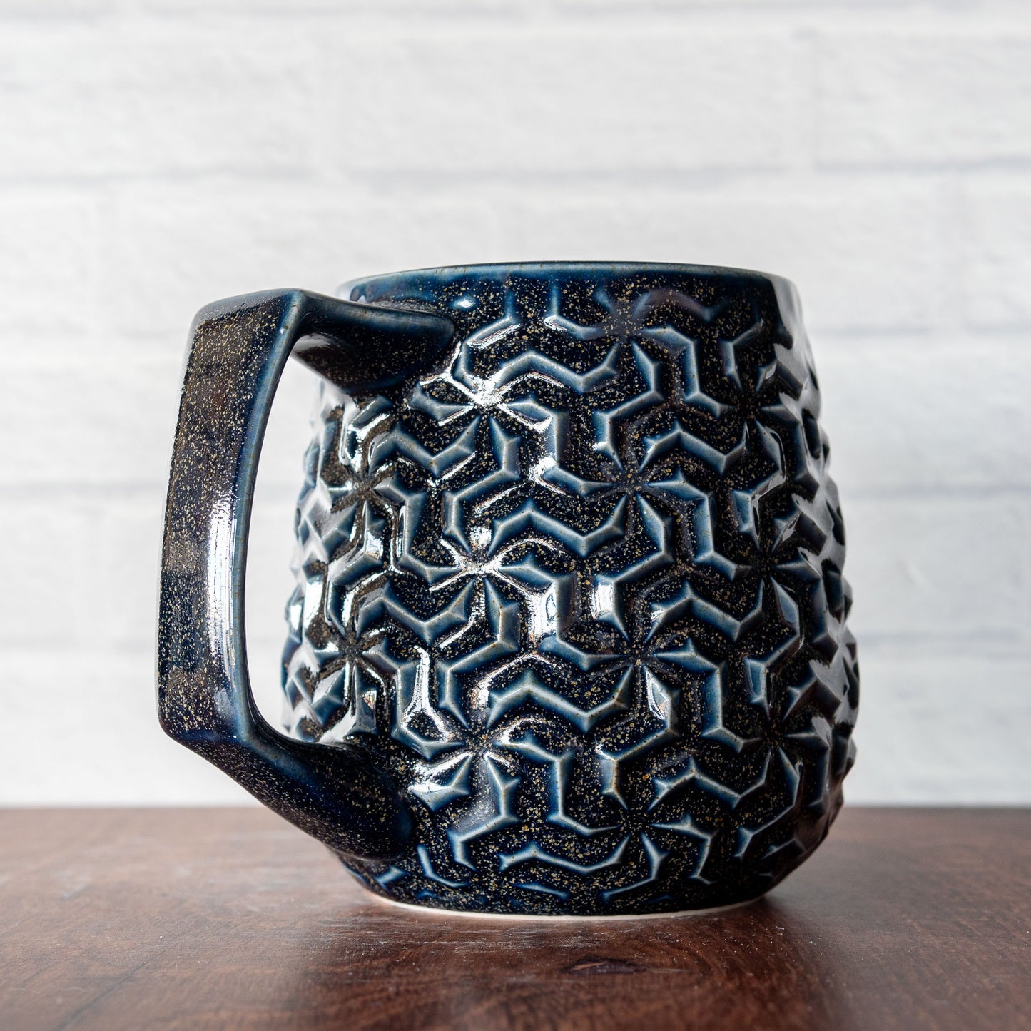 16oz 'Blue Teadust' Triweave Mug
