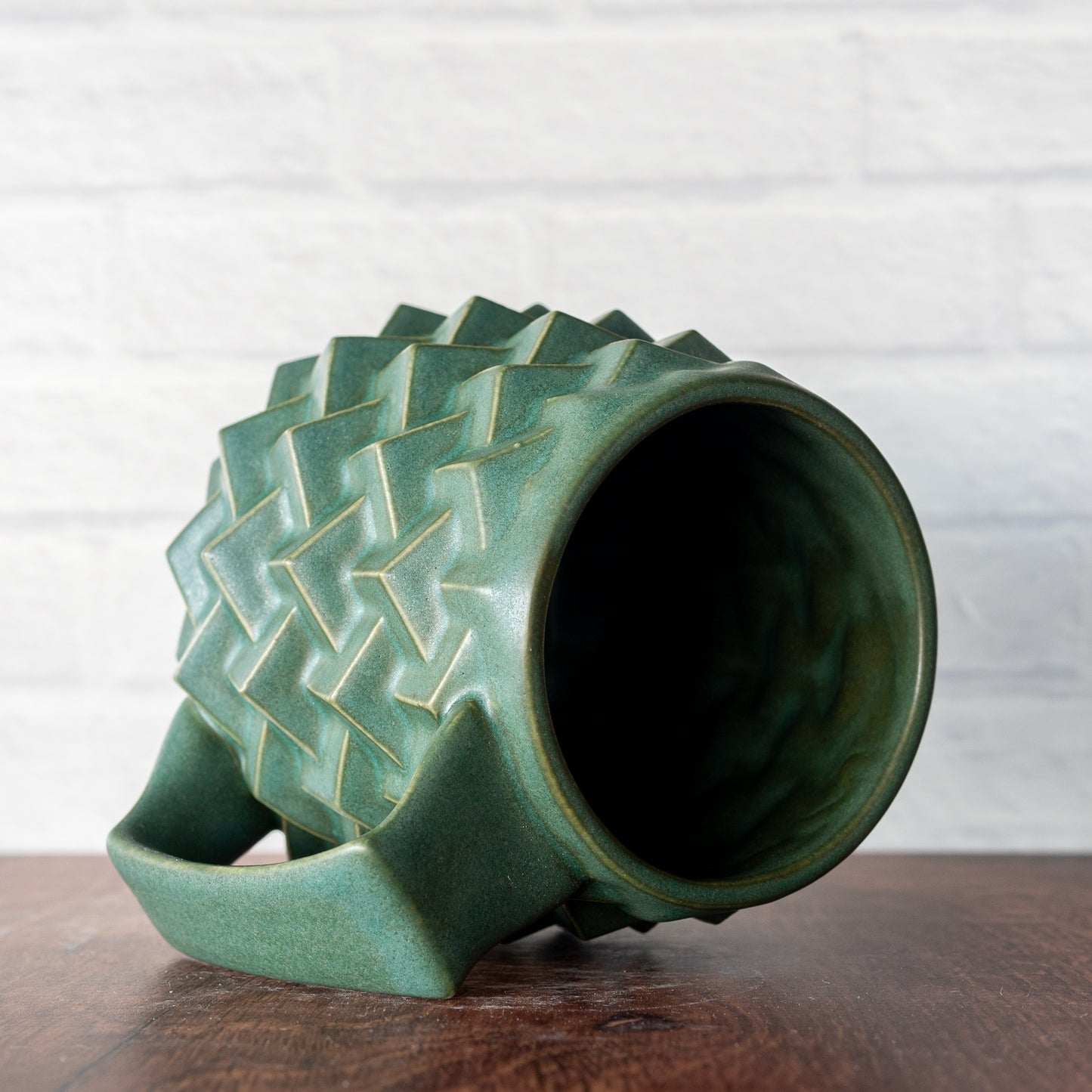 'Jade Matte' Super Cubes 16oz Mug