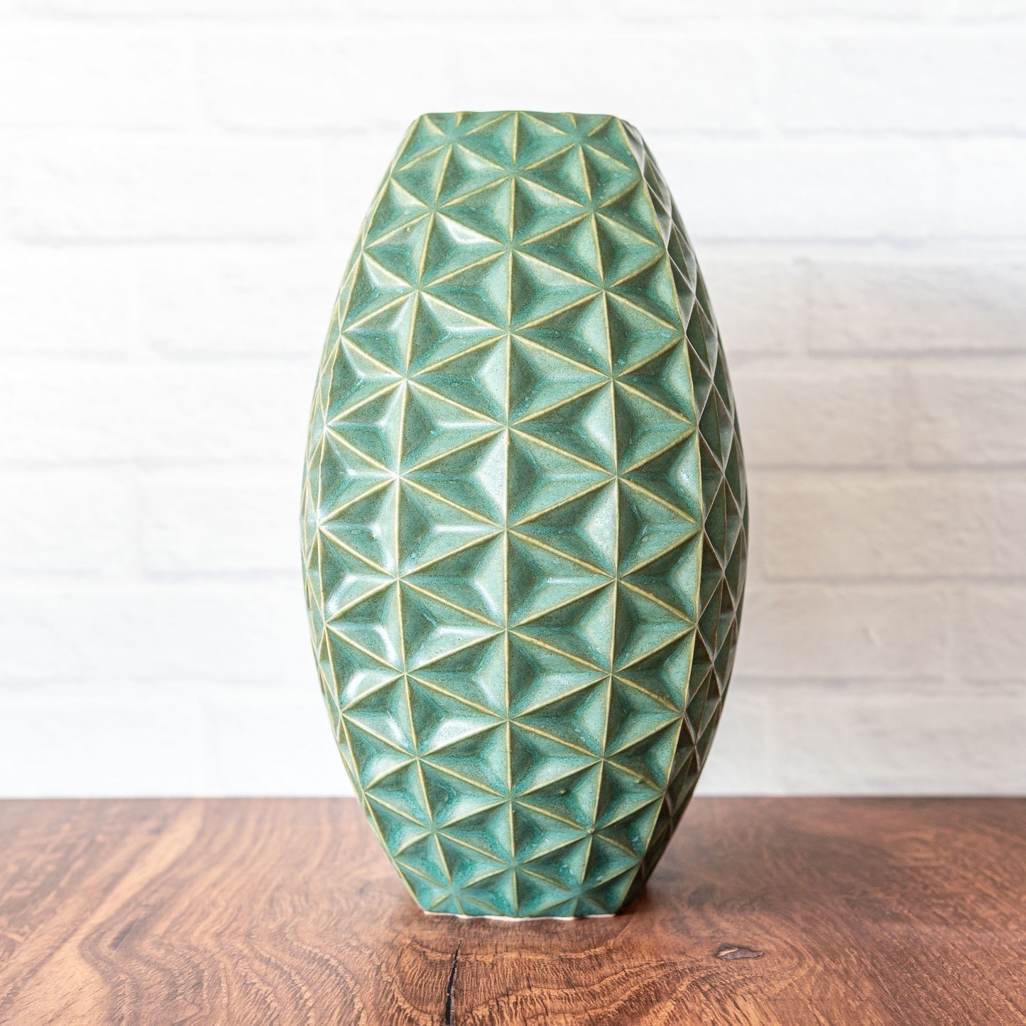 'Jade Matte' 8" Tall Vase