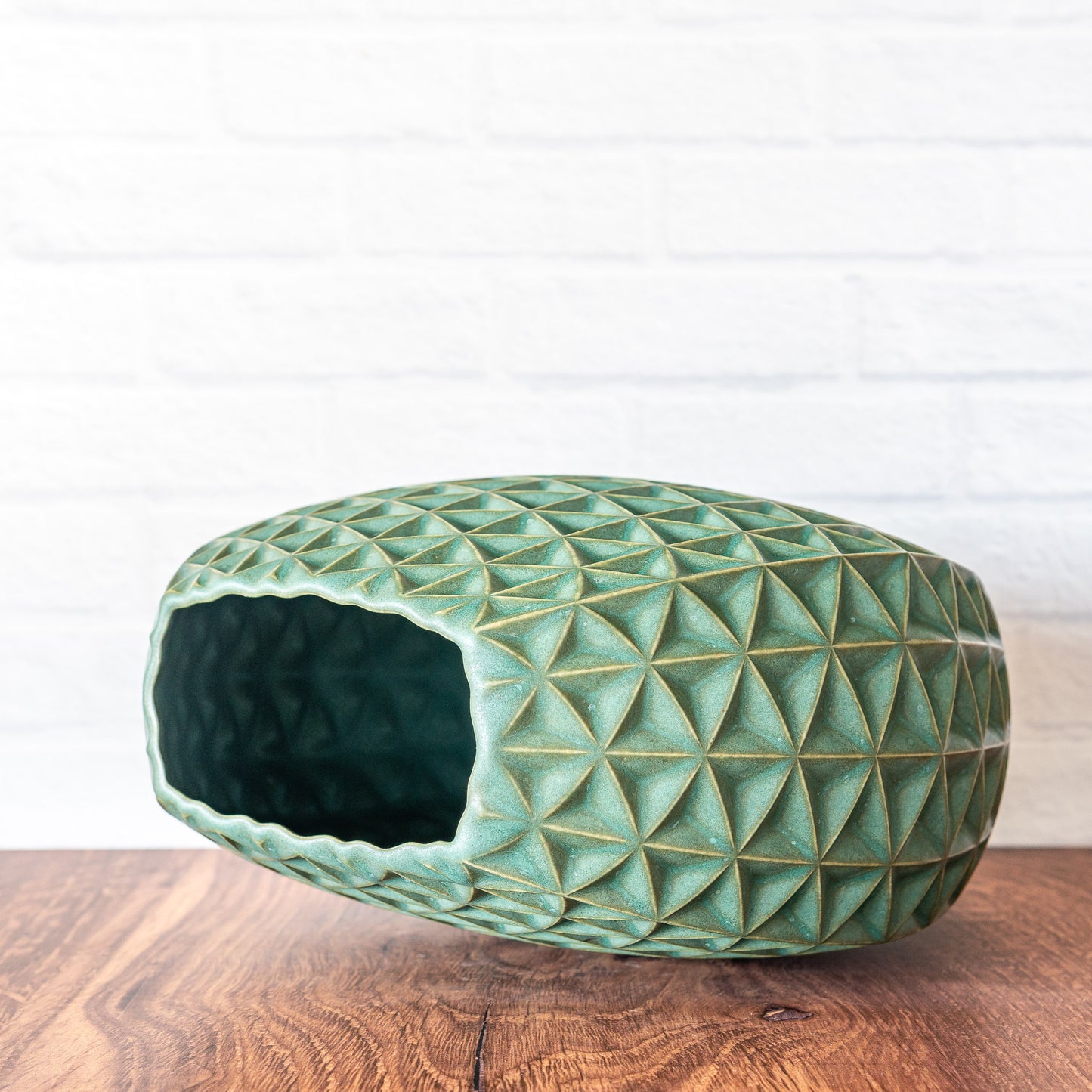 'Jade Matte' 8" Tall Vase