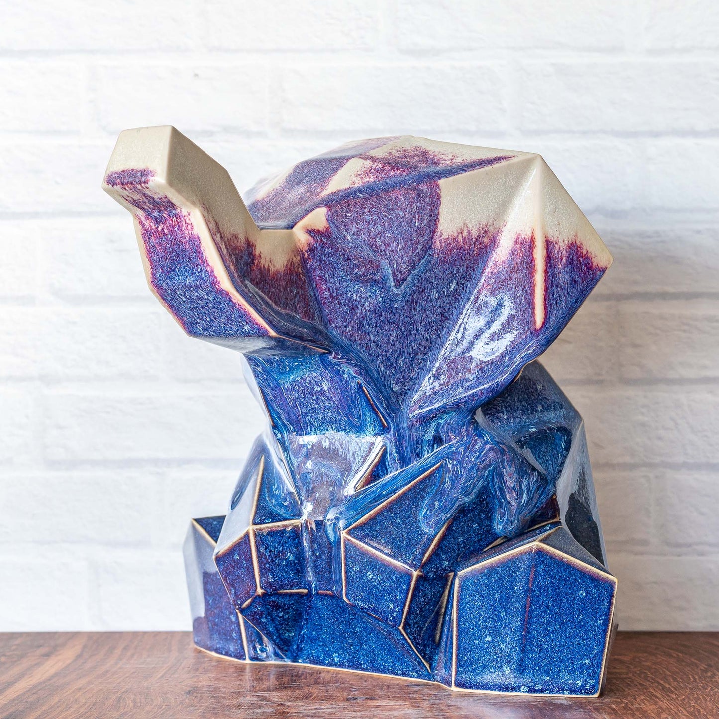 Large 'Magenta Fire' Elephant