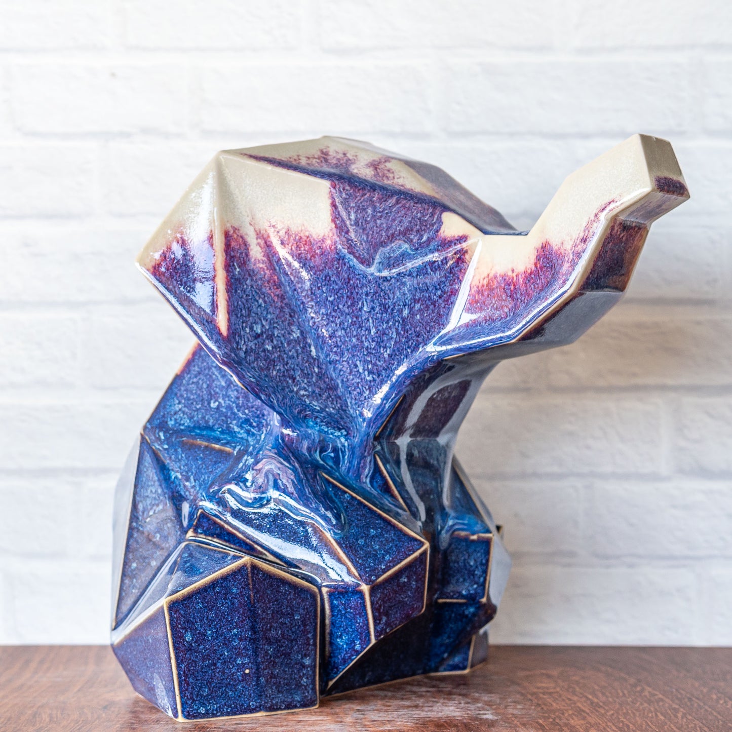 Large 'Magenta Fire' Elephant
