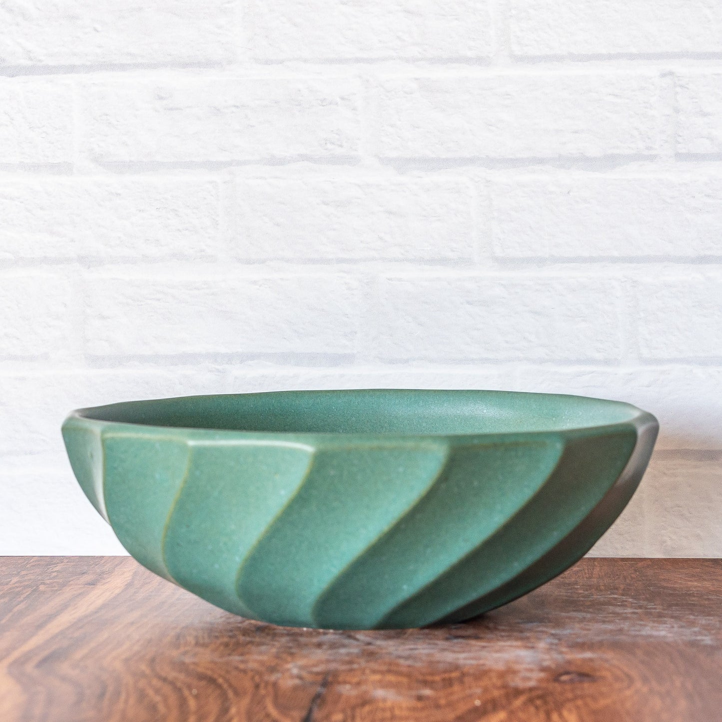 'Jade Matte' Wide Bowl