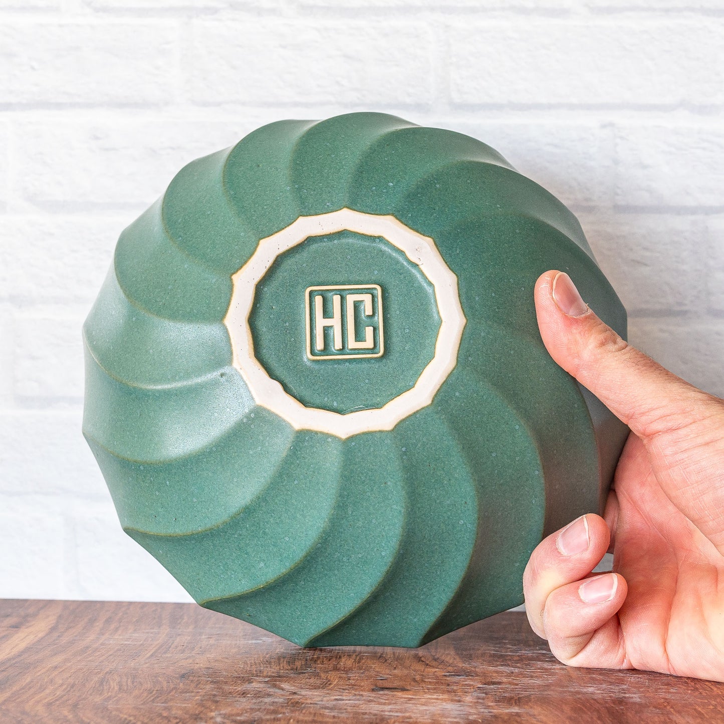 'Jade Matte' Wide Bowl