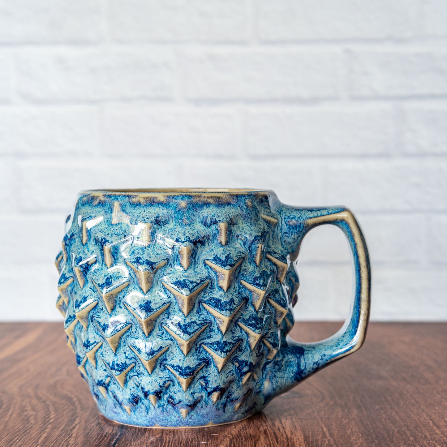 12oz 'Riptide' Cubes Mug