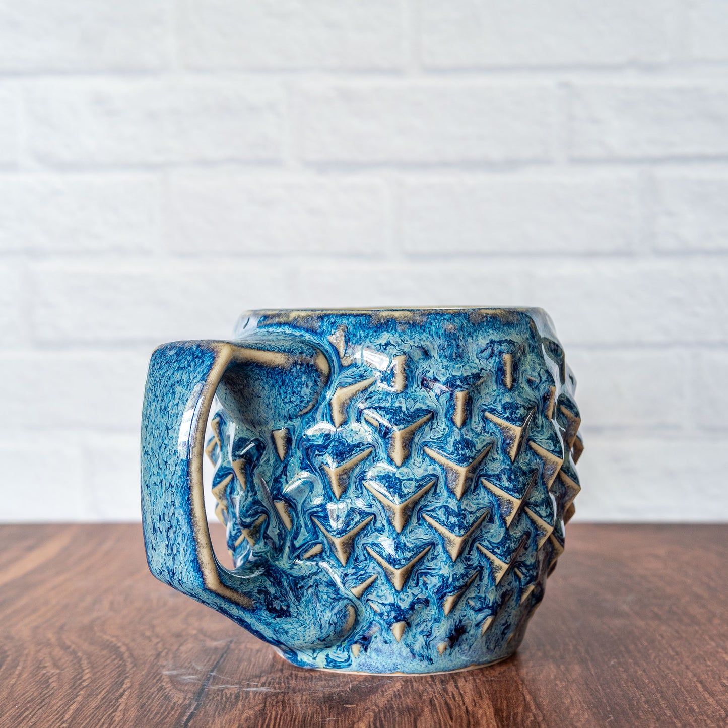 12oz 'Riptide' Cubes Mug