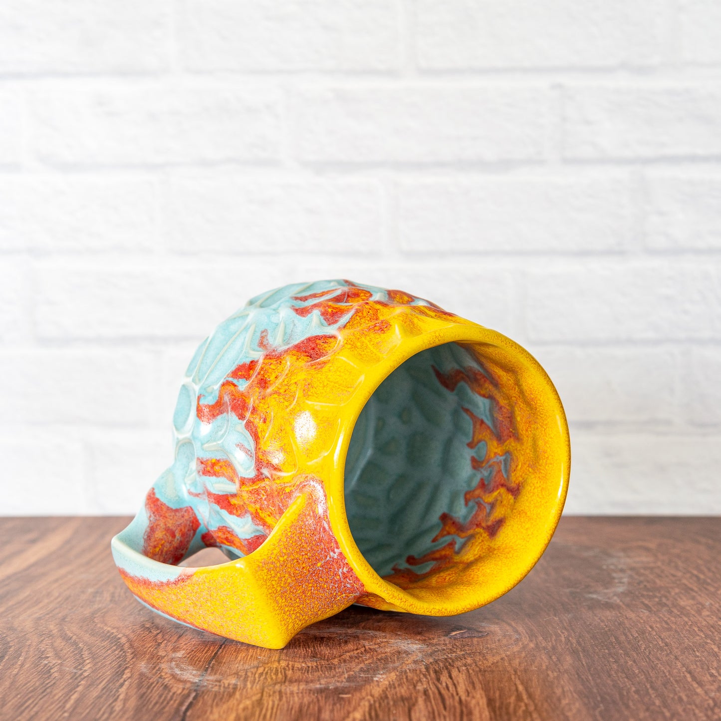 'Fire Coral' - 16oz Voronoi Mug