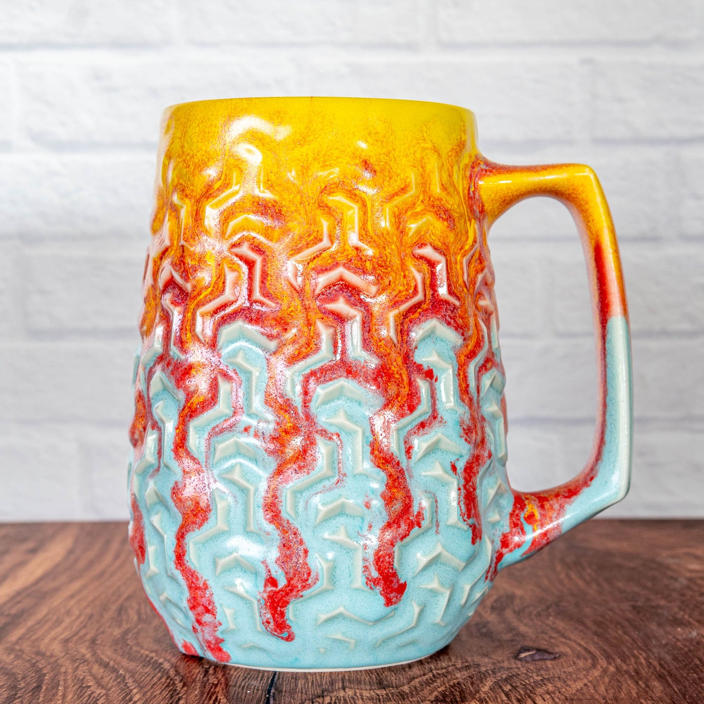 23oz 'Fire Coral' Mug