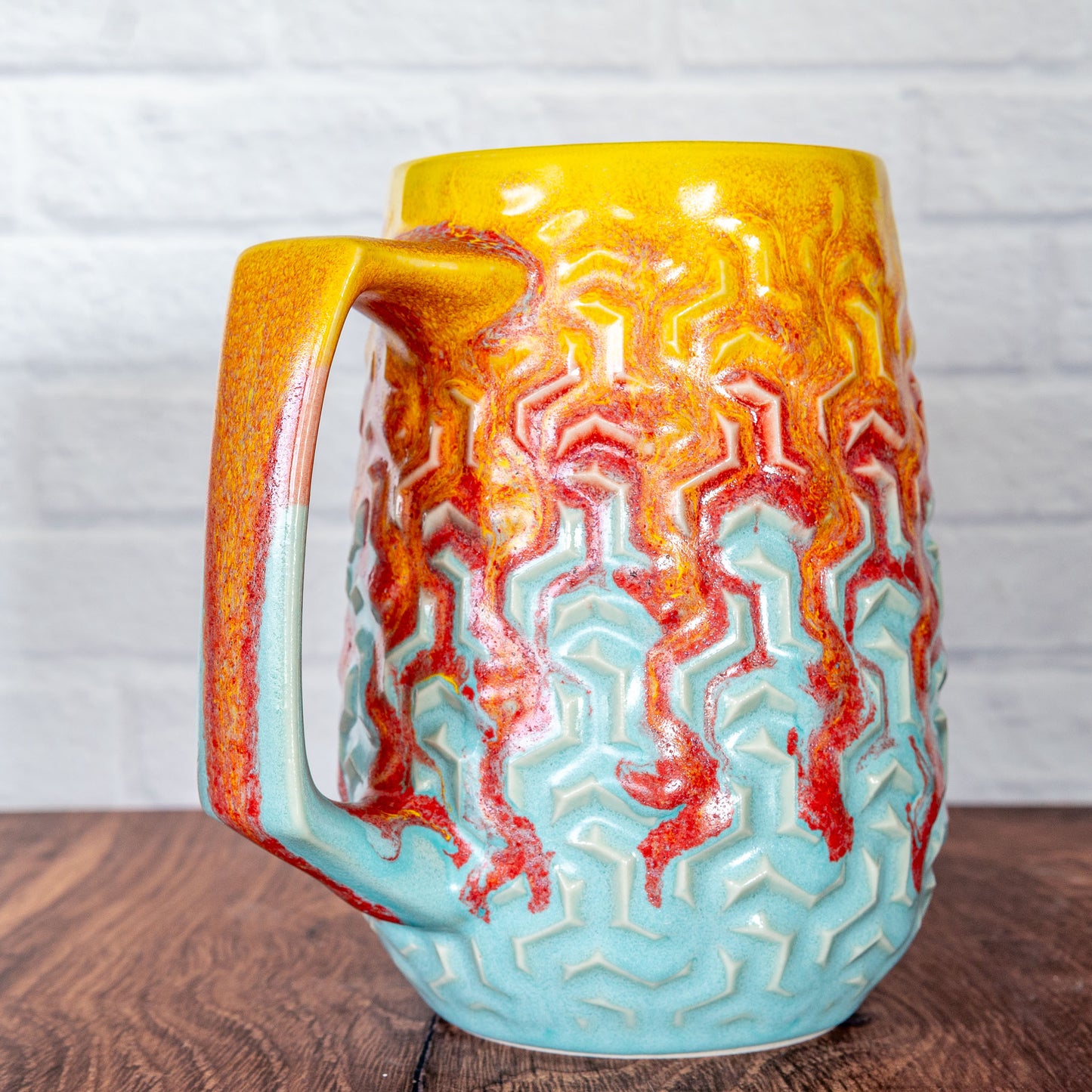 23oz 'Fire Coral' Mug