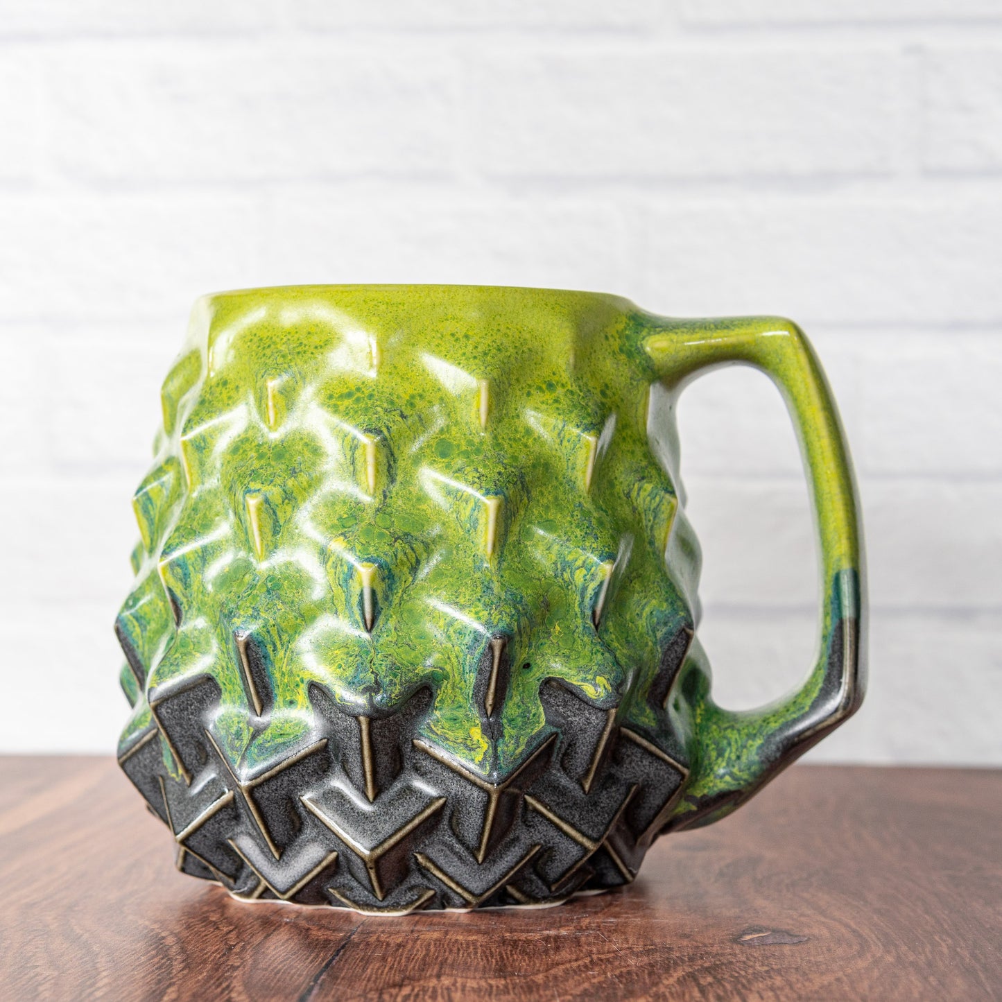 'Green Goblin' Super Cubes 16oz Mug