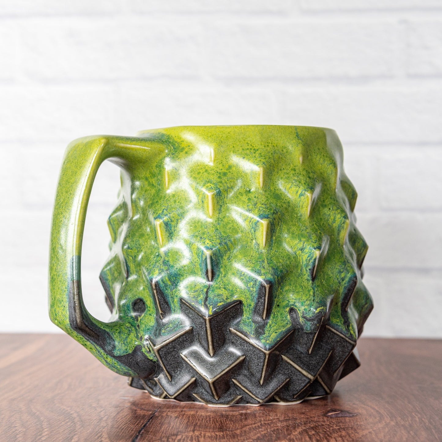 'Green Goblin' Super Cubes 16oz Mug