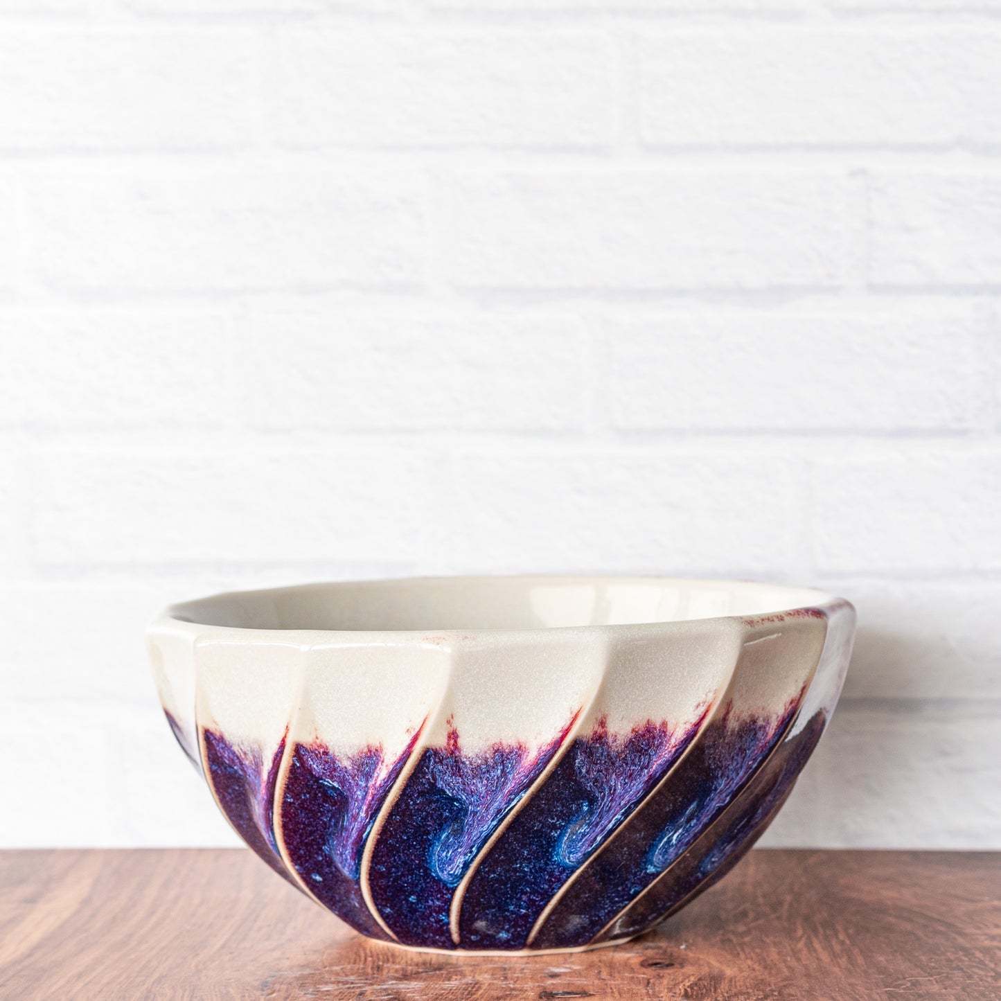 'Magenta Fire' Deep Bowl