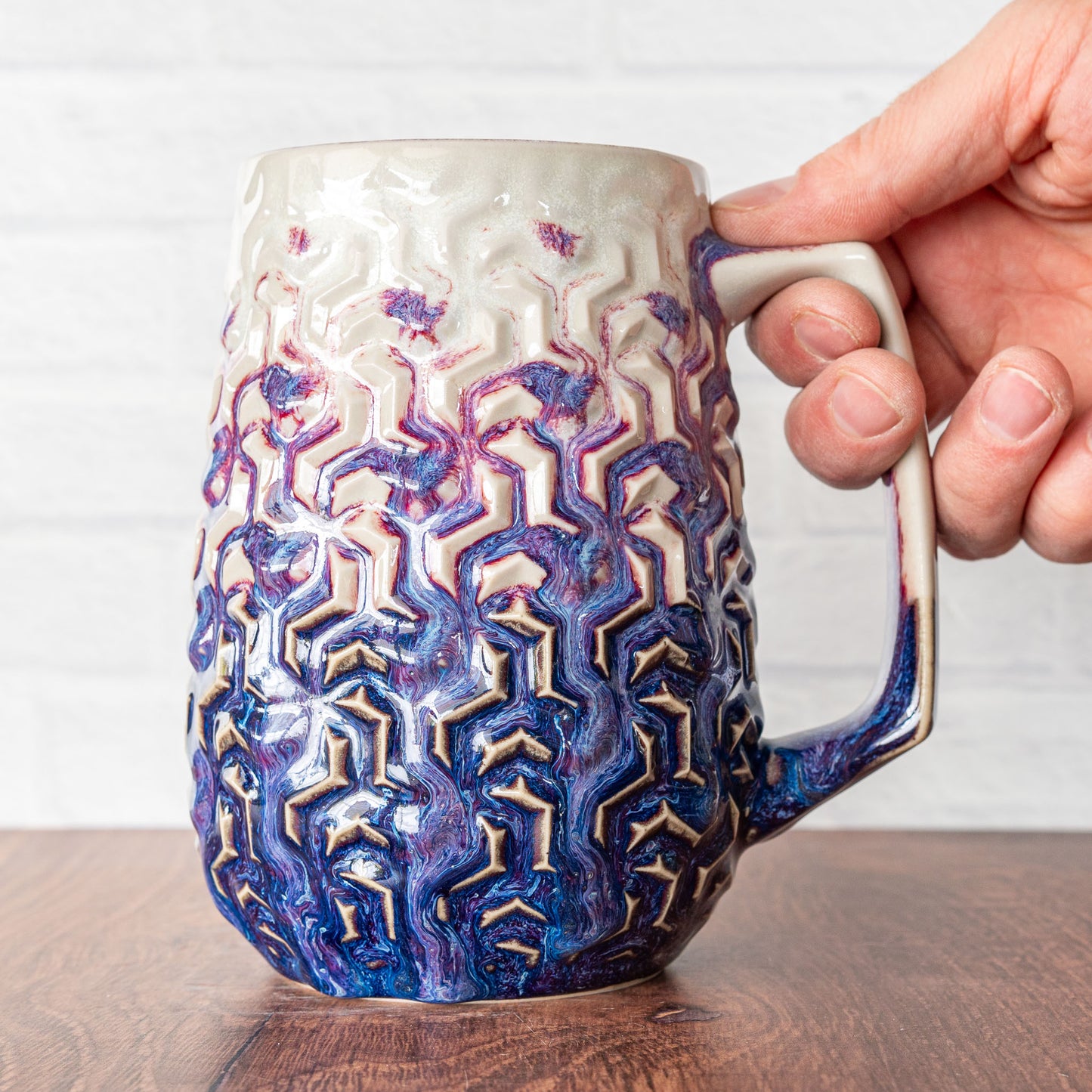 23oz 'Magenta Fire' Mug