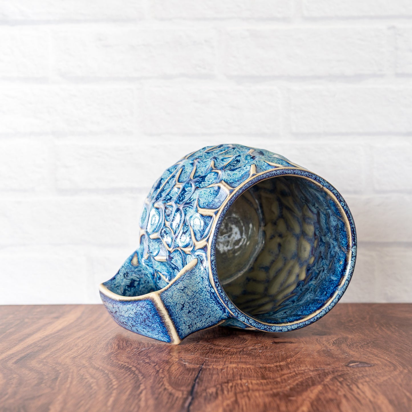 16oz 'Riptide' Voronoi Mug