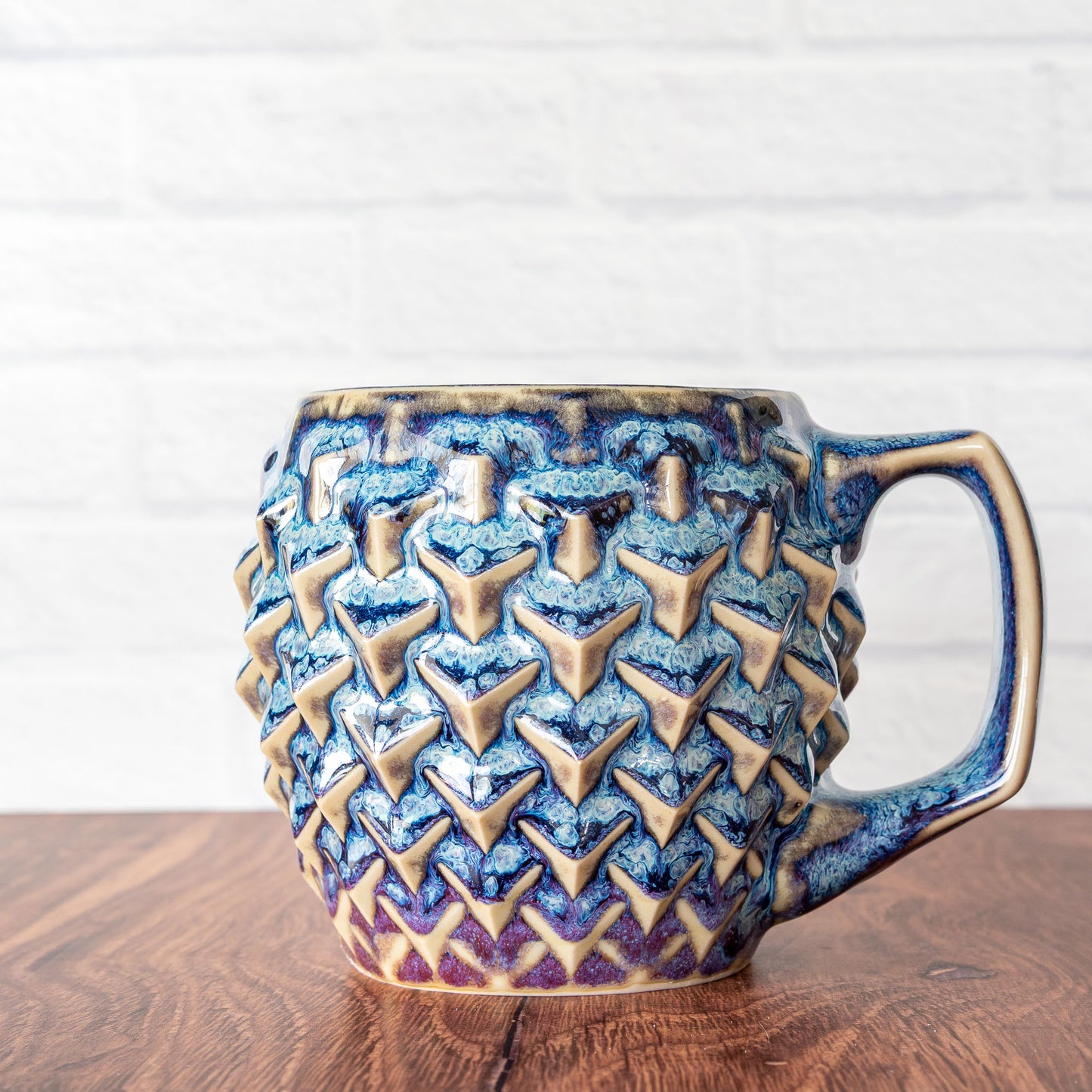 12oz 'Riptide' Cubes Mug