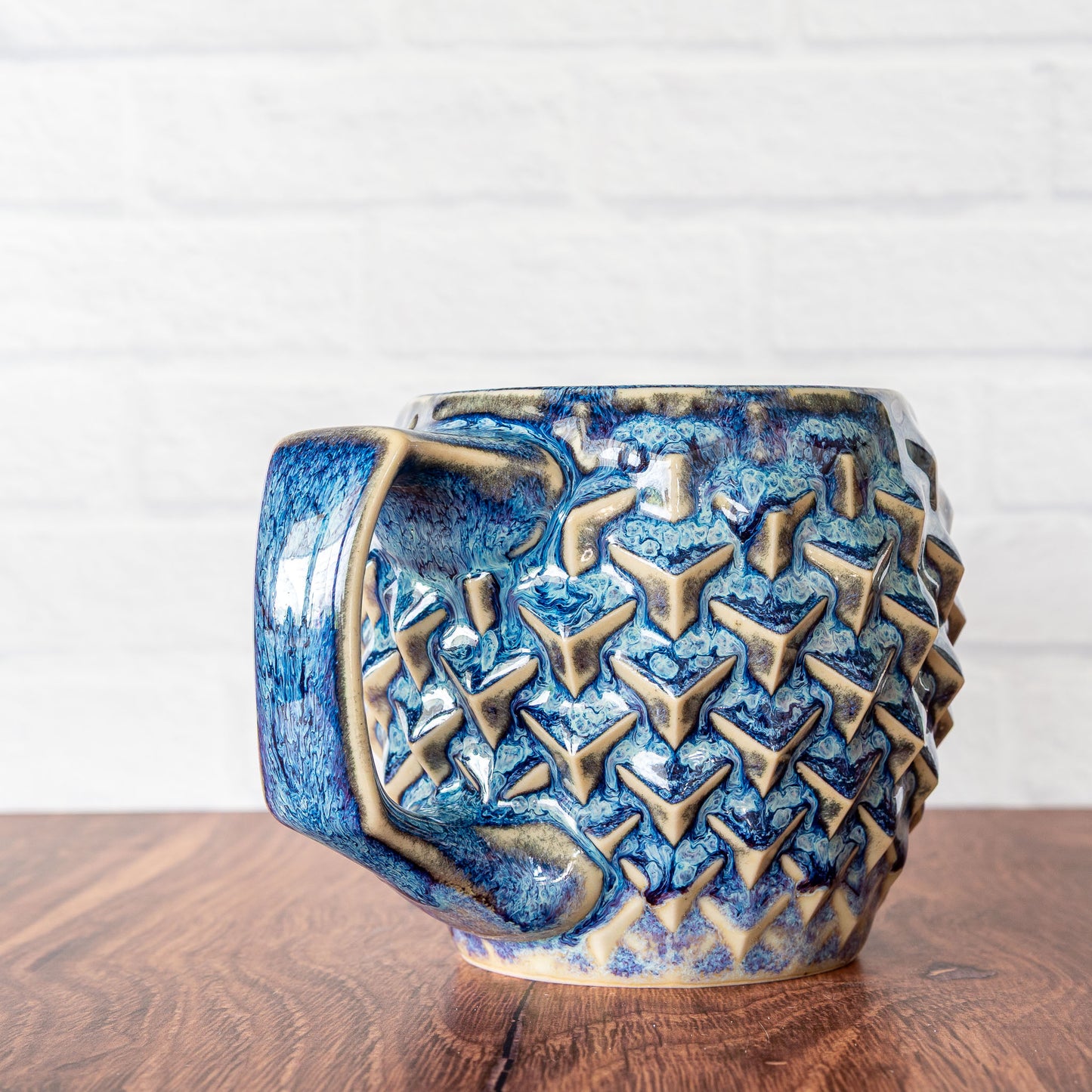 12oz 'Riptide' Cubes Mug