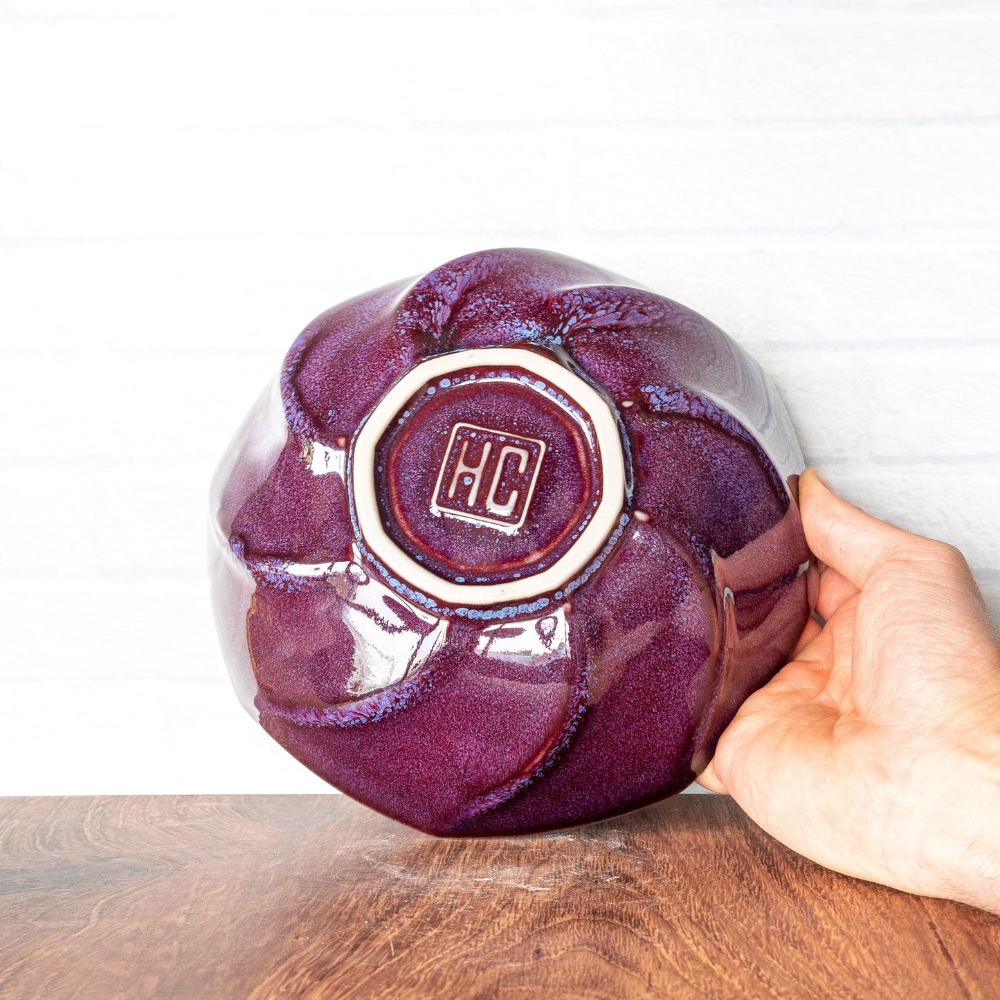 'Grape Jelly' Wide Bowl