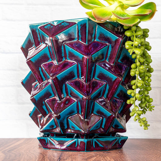 'Dragon Blood' Mega Cubes Planter