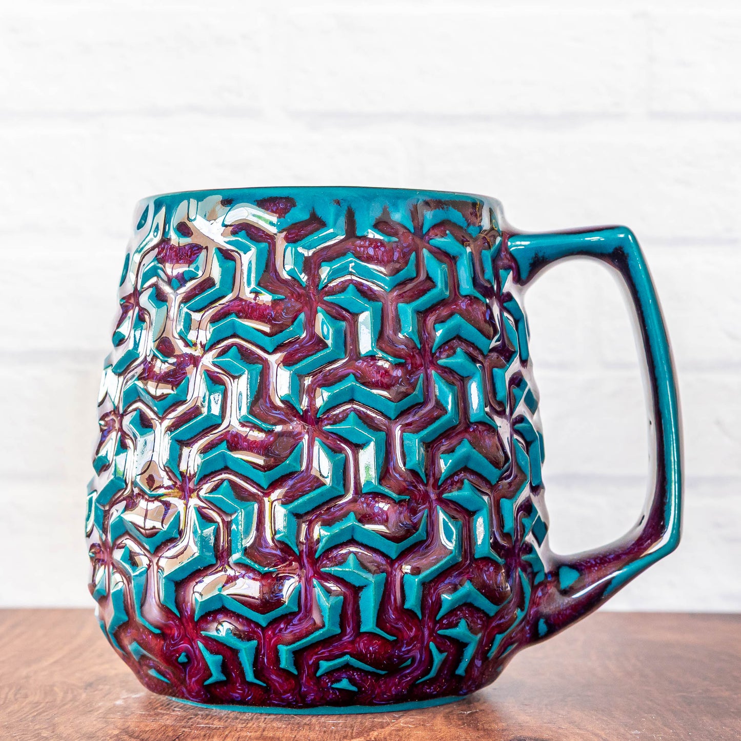 16oz 'Dragon Blood' Triweave Mug