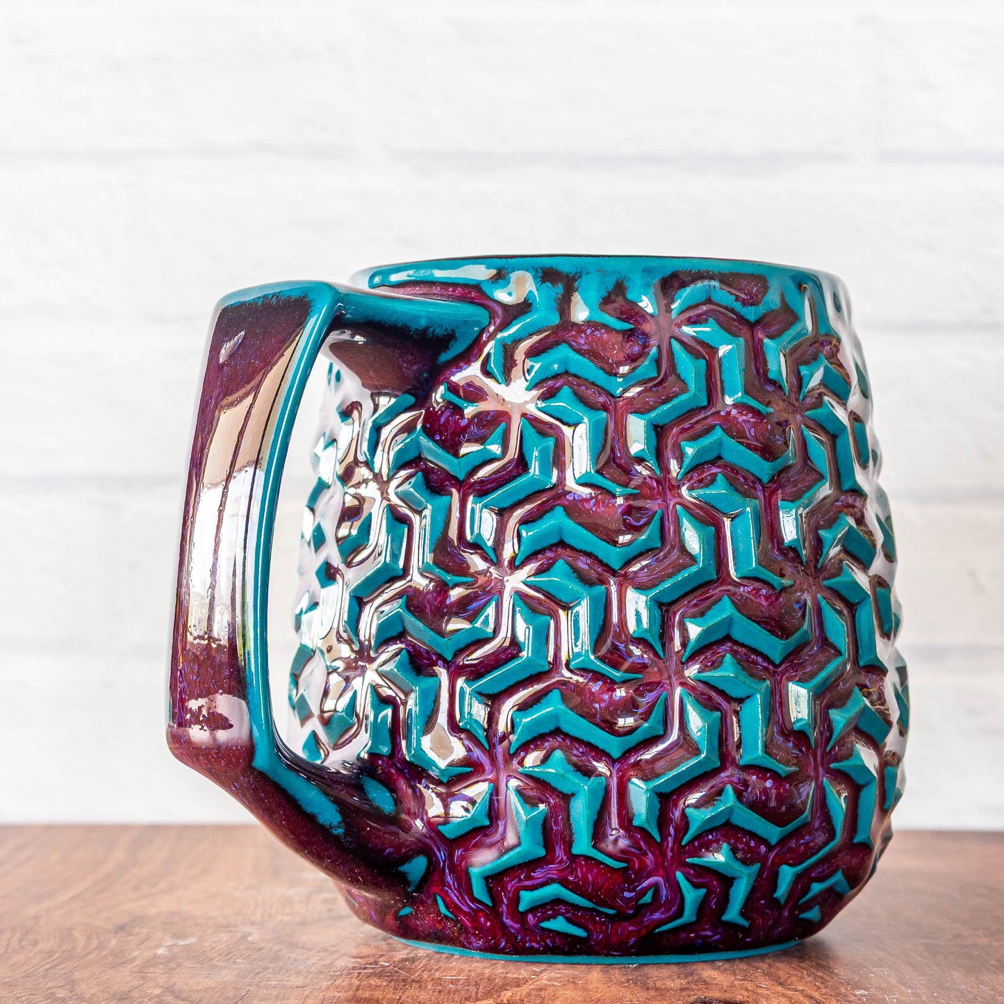 16oz 'Dragon Blood' Triweave Mug