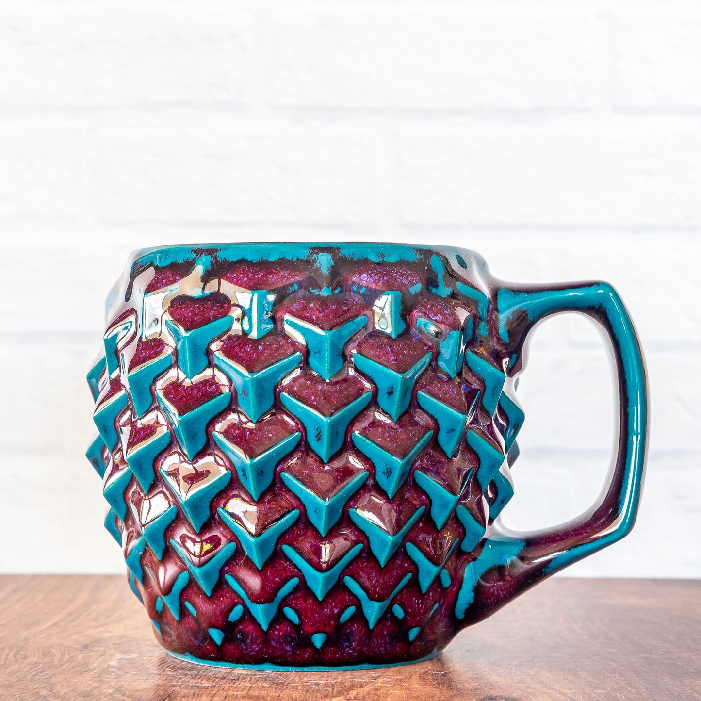 12oz 'Dragons Blood' Cubes Mug