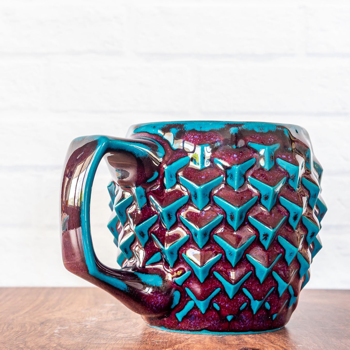 12oz 'Dragons Blood' Cubes Mug