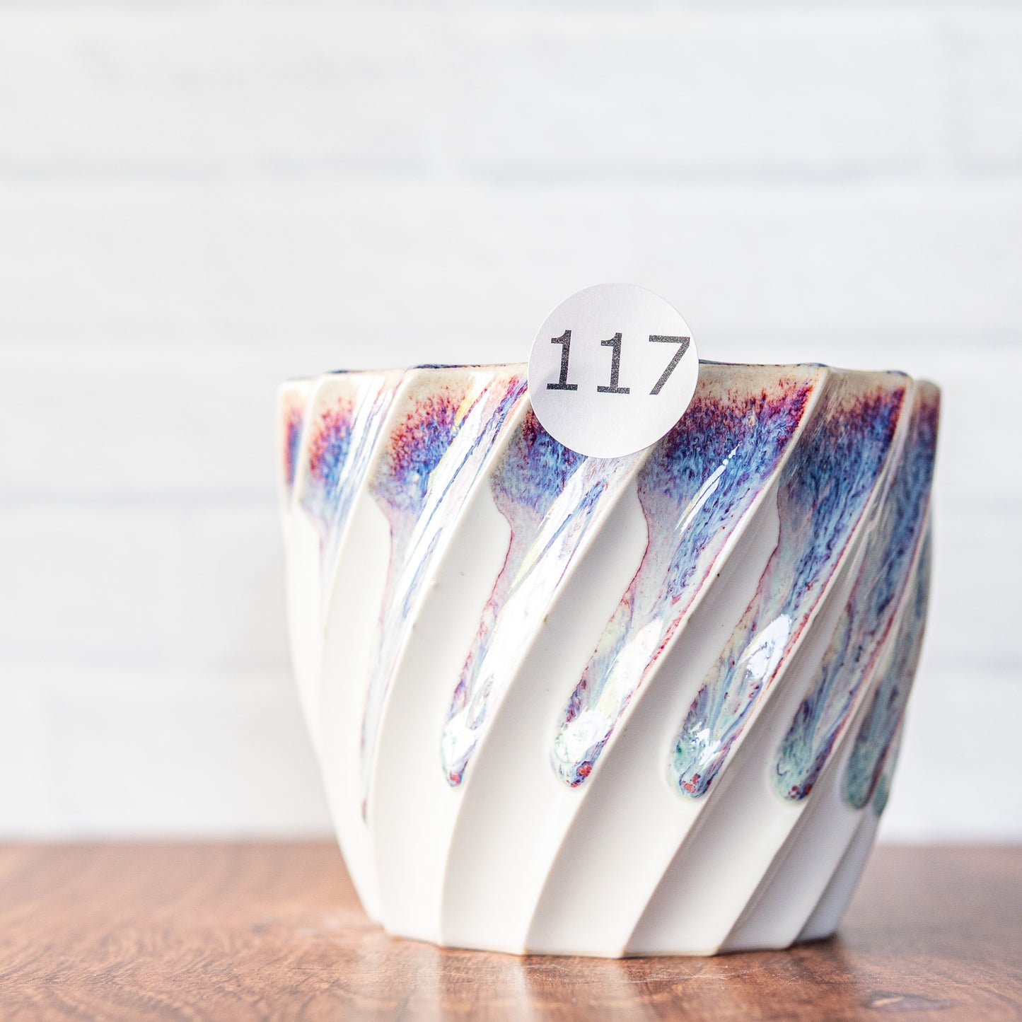 #117 - 4.5" Twist Short Planter