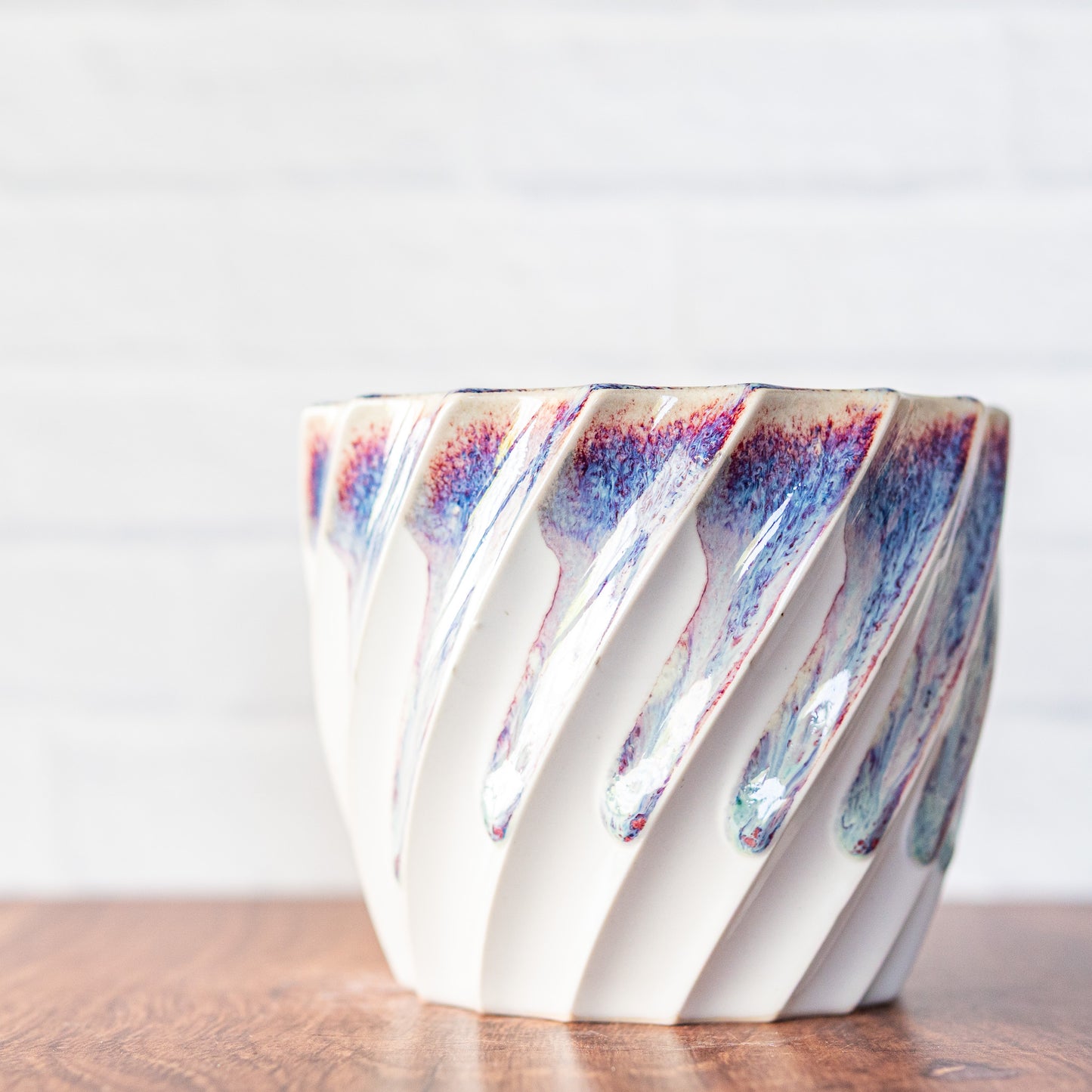 #117 - 4.5" Twist Short Planter