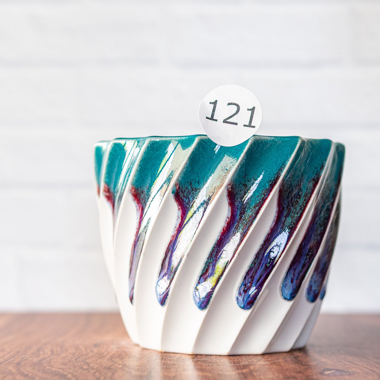 #121 - 4.5" Twist Short Planter