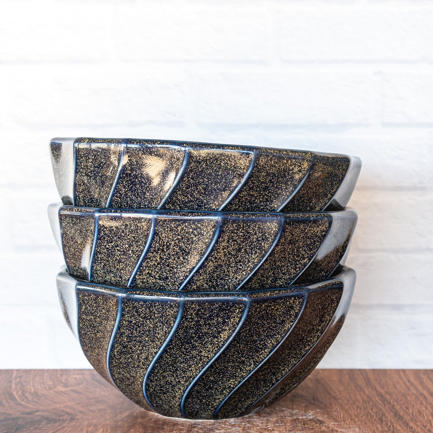 'Blue Teadust' Deep Bowl