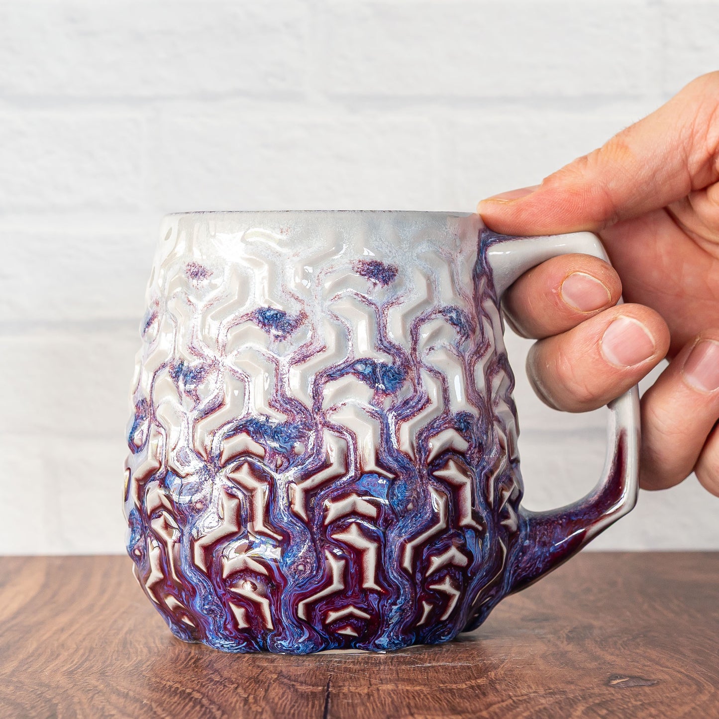 16oz 'Berry Frost' Triweave Mug