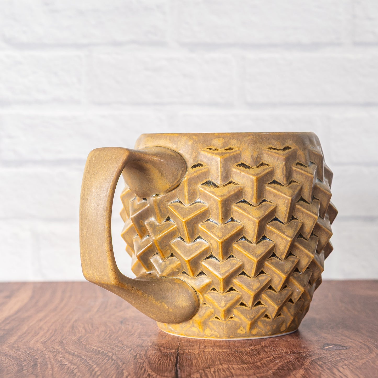 12oz 'Sandstone' Cubes Mug