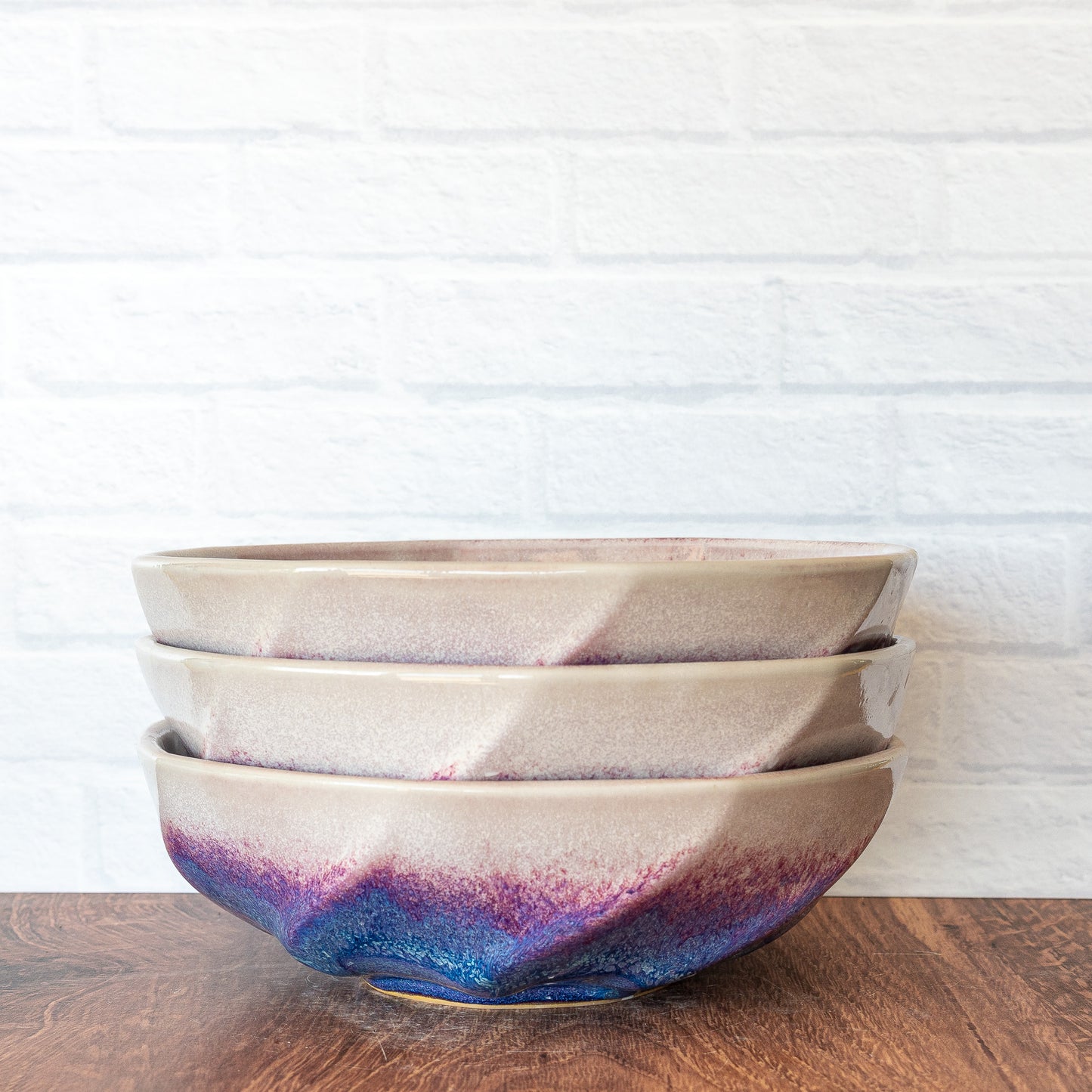 'Magenta Fire' Wide Bowl