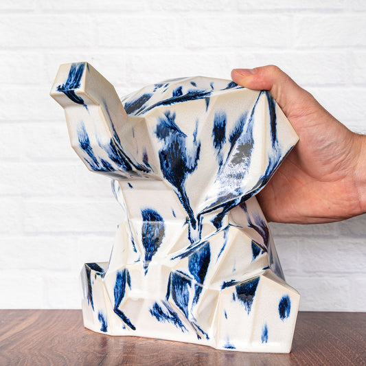 Large 'Snow Leopard' Elephant