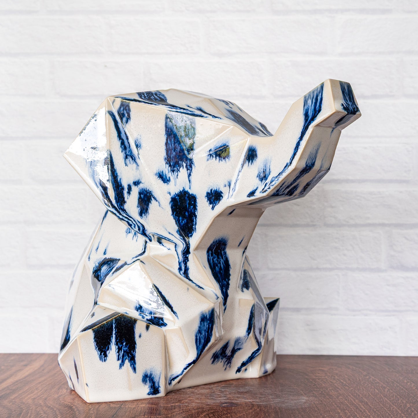 Large 'Snow Leopard' Elephant