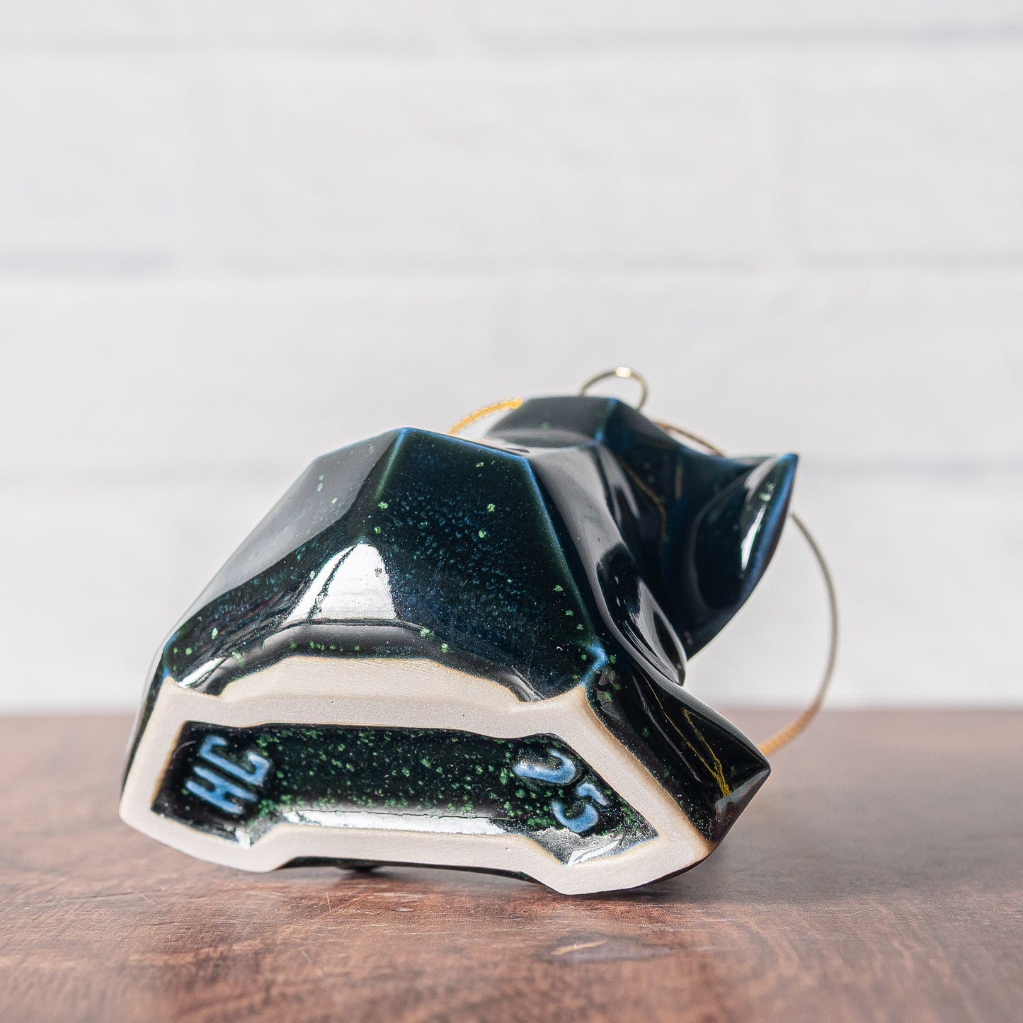 Limited Dark 'Duckweed' Elephant Ornament