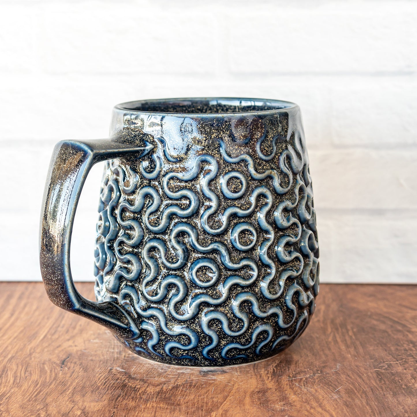 16oz Brain 'Blue Teadust' Mug