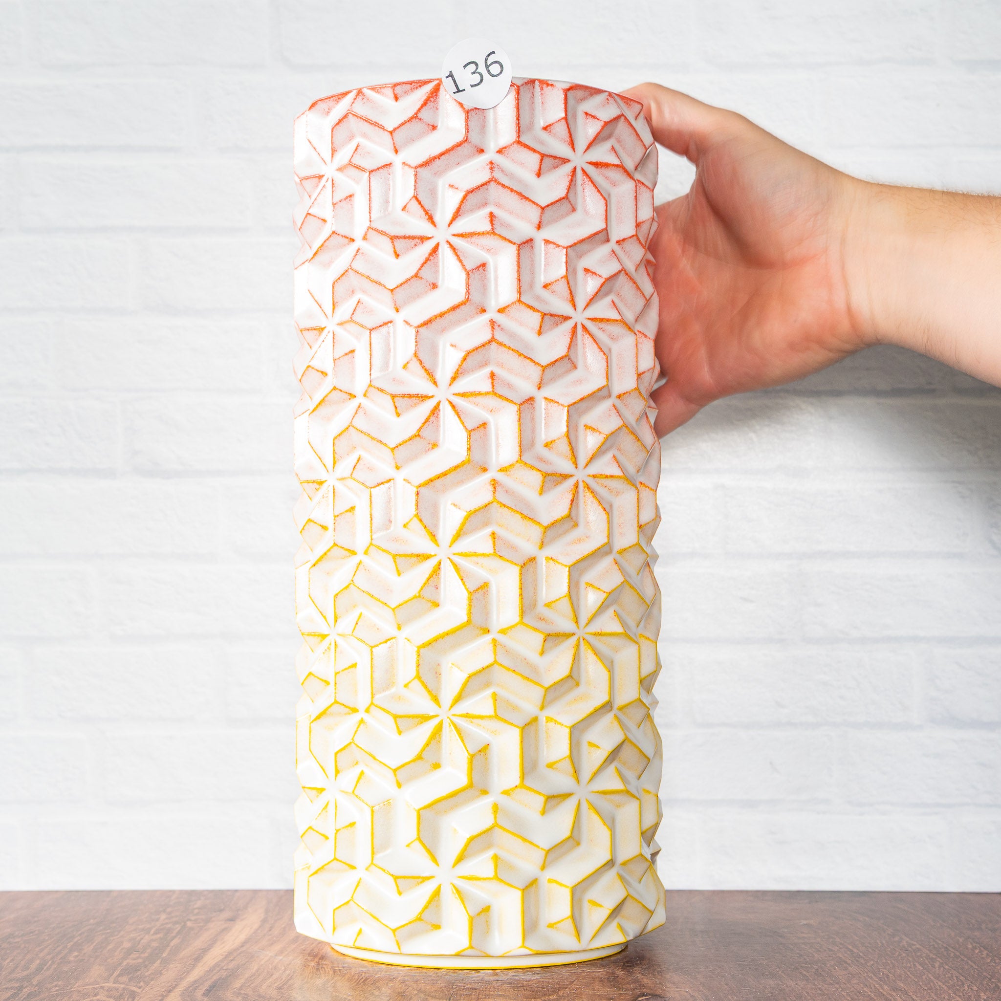 #136 - Tall Triweave Vase