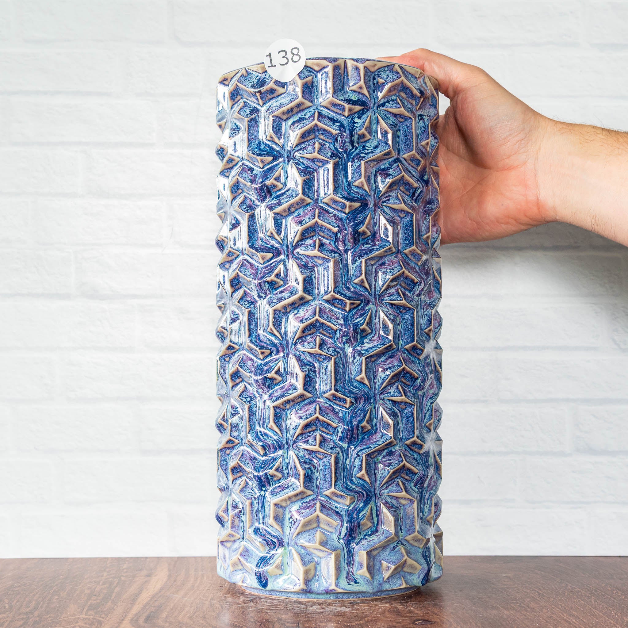 #138 - Tall Triweave Vase