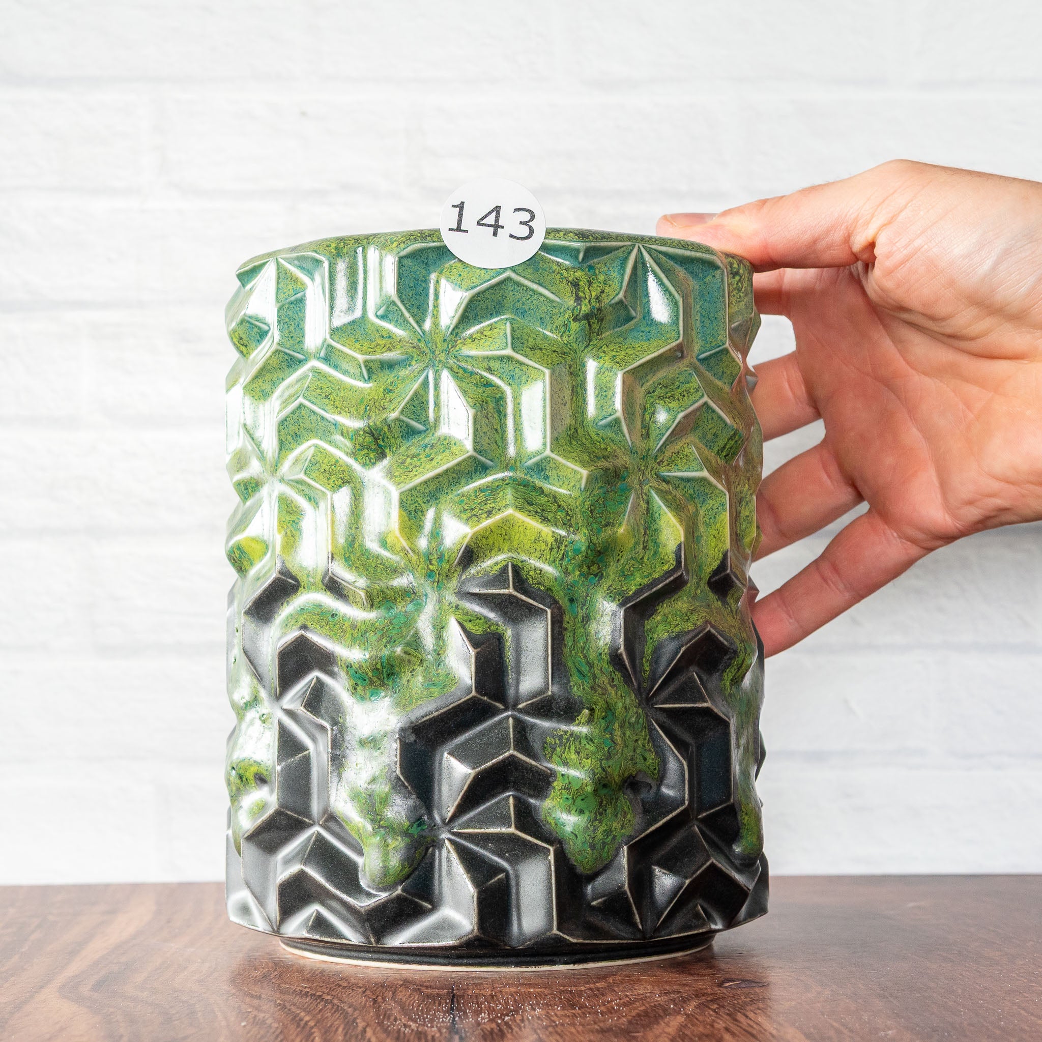 #143 - Short Triweave Vase
