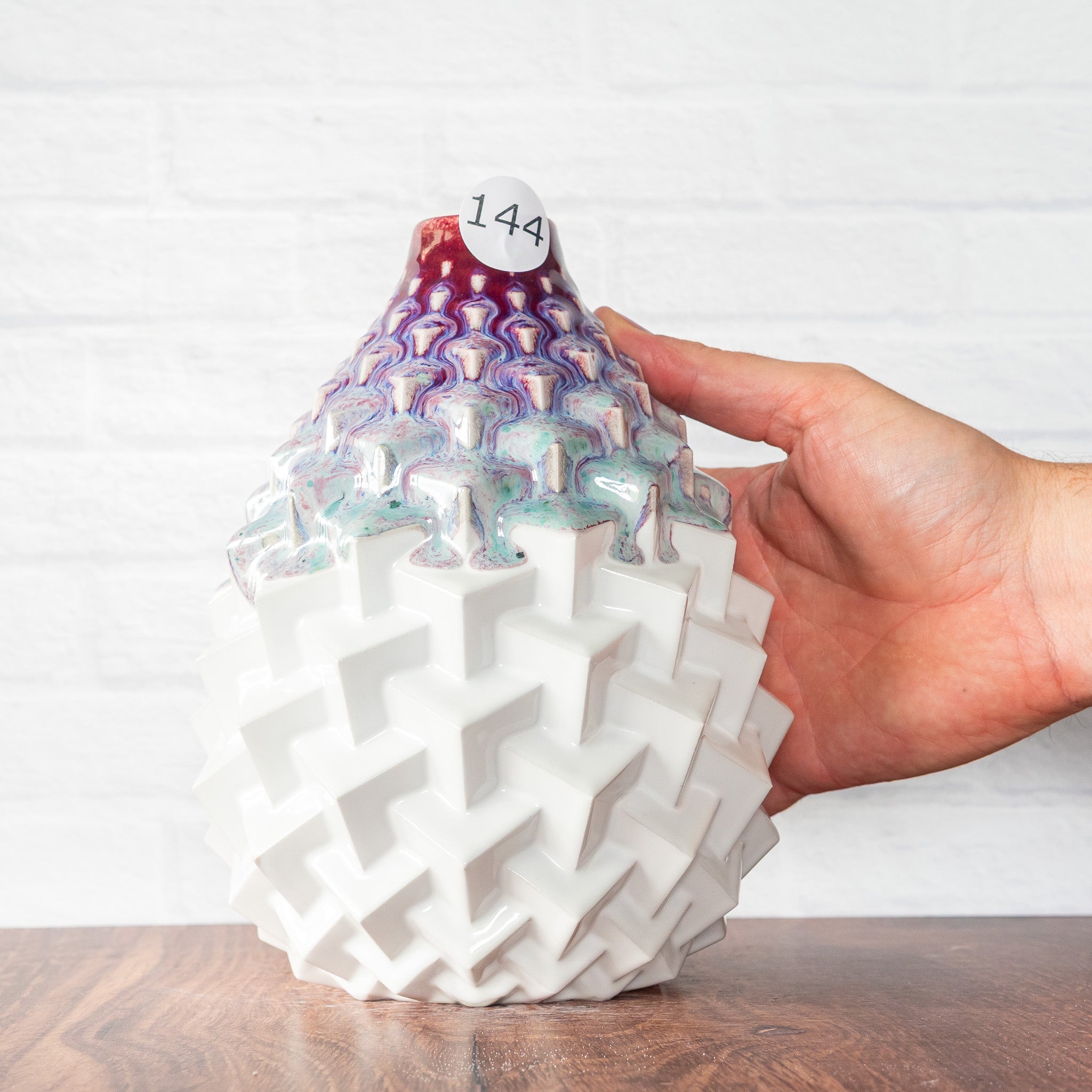 #144 - Stacked Cubes Vase