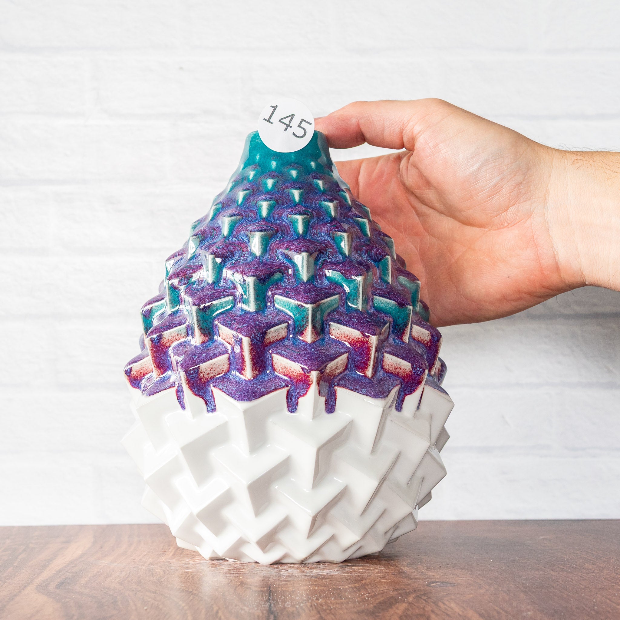 #145 - Stacked Cubes Vase