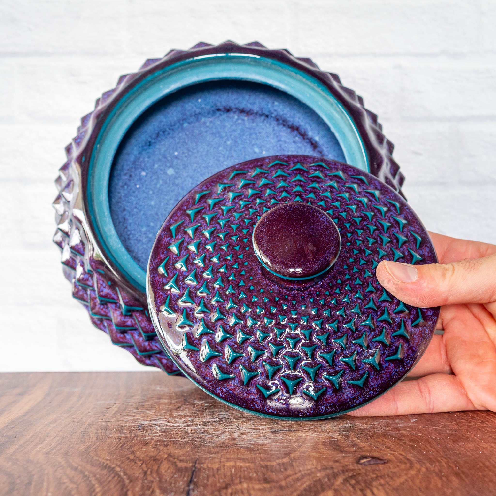 Lidded Dome Jar