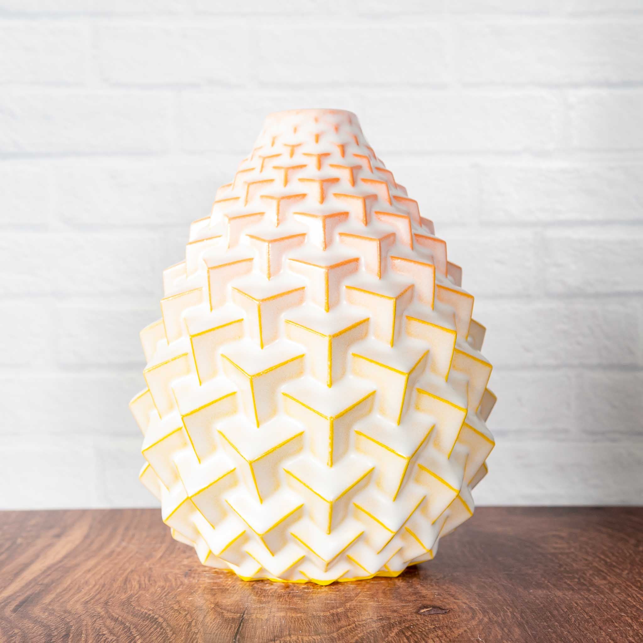 #177 - Stacked Cubes Vase