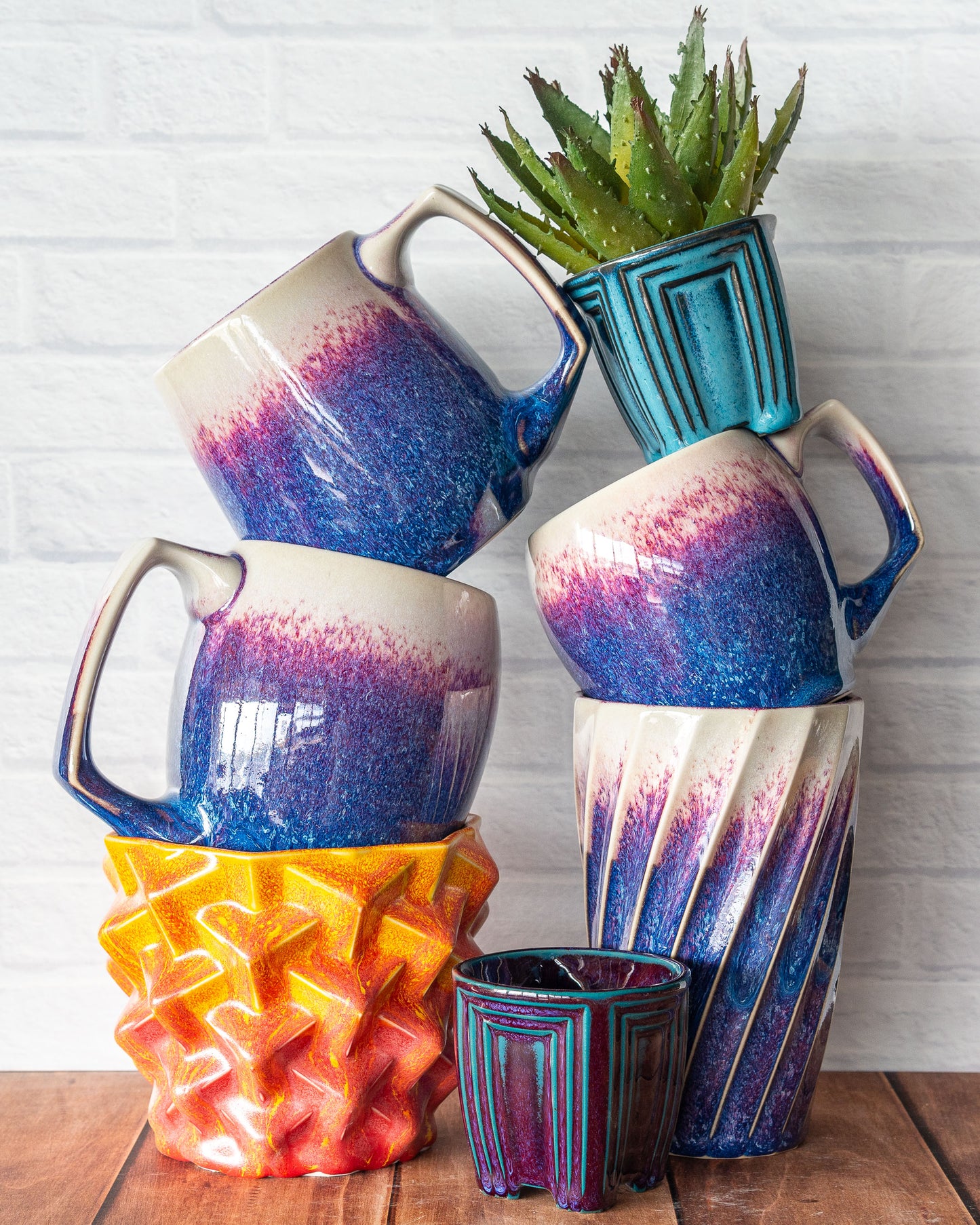 'Cotton Candy' Deep Bowl