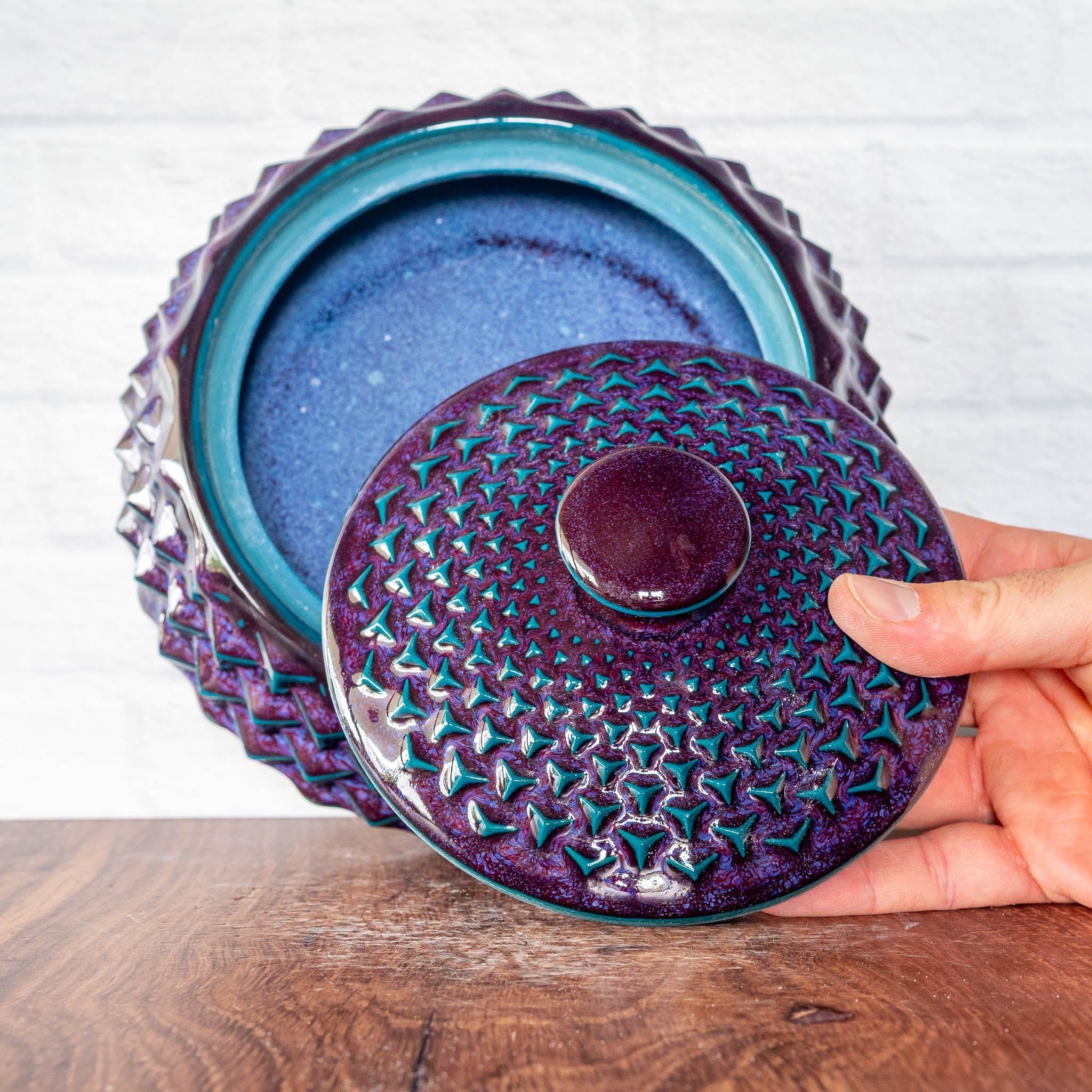 Lidded Dome Jar - Hammerly Ceramics