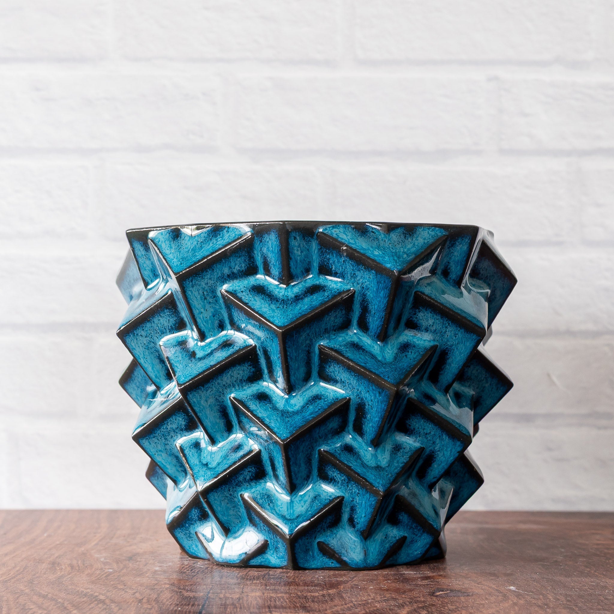 Medium Cubes Planter - Hammerly Ceramics