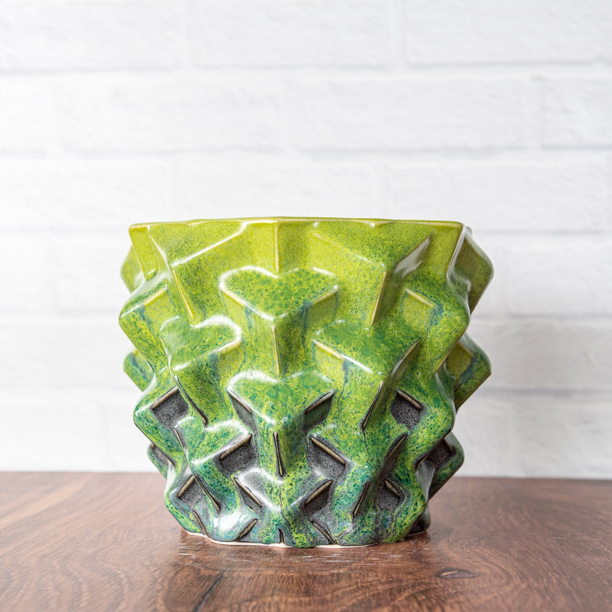 Medium Cubes Planter - Hammerly Ceramics
